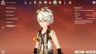 Bennett's profile page (Image via Genshin Impact)